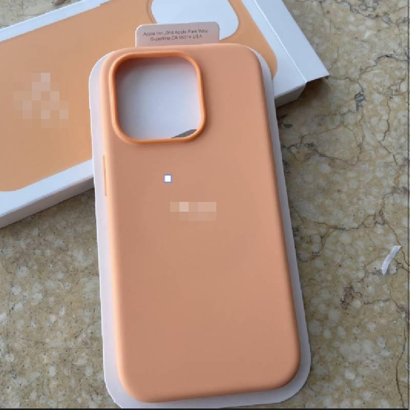 For 15 Iphone 15pro Protect Case With Magsafe Antiscratch Silicone Phone Cover