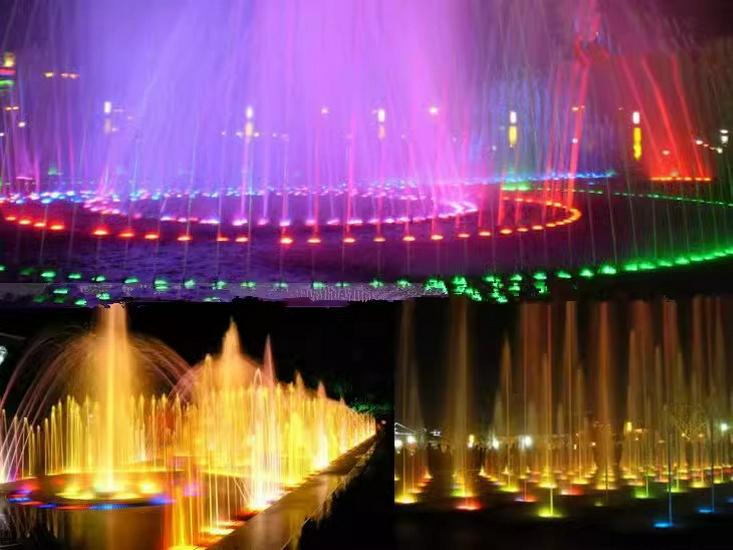 Colorful Low Voltage (12V/24V) Underwater Light for Pools, Fountains, and Ponds