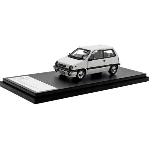 

Hi Story 1/43 Honda City R (1985) Greek White Finished Product