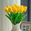 10Pcs Tulip Flowers Artificial Tulip Bouquet PE Foam Fake Flower for Wedding Ceremony Decor Home Garden Bouquet Decoration
