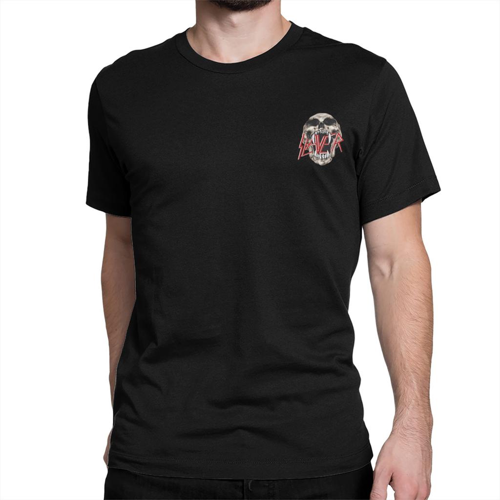 Novità L'Inferno Attende 35° Anniversario Anni '80 Magliette Band Metal Uomo Donna Magliette in Cotone Maglietta Band Slayer Abbigliamento Estivo