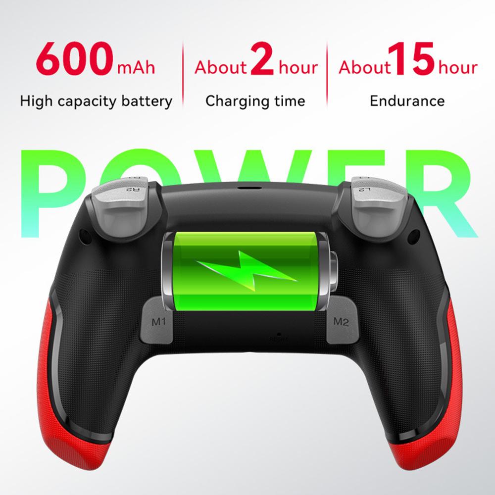 Wireless Controller For Ps3/Ps4 Compatible Pc, Steam, Android, And Ios