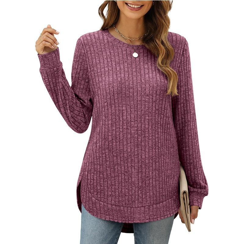 Women's 2024 Autumn New Loose Round Neck Top for Women