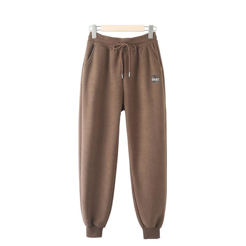 

Women s High-Waist Velvet Harem Sweatpants - Loose Cuffed Fit for Middle-Aged & Elderly 5XL (140-160 jin)