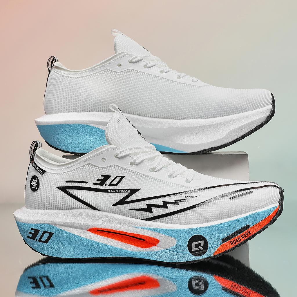 Nuove Scarpe da Corsa Uomo Specialità Maratona Uomo Sportive Leggere Piastra in Carbonio Donna Comode Atletiche Antiscivolo Sneakers