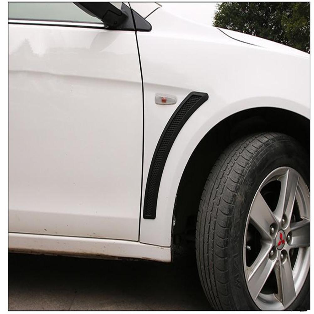 2x LEFT&RIGHT Car Front Wheel Fender Air Vent Cover Trim For 08-15 Lancer EVO X