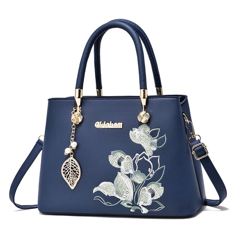 Handbag Mother Bag Temperament Senior Sense of Bag Large Capacity Embroidery Fashion Bag