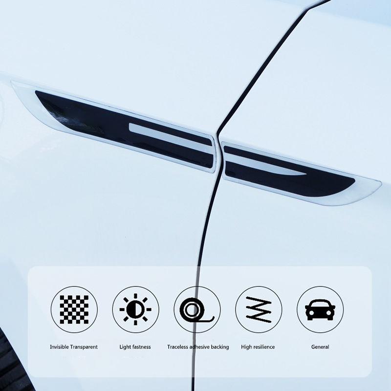 Car Side Sticker Auto Decorative Bumper Leaf Plate Door Decal For BMW 1 3 5 7 series X1 X2 X3 X5 X6 G30 G20 G11 G12 F40 E30 E39