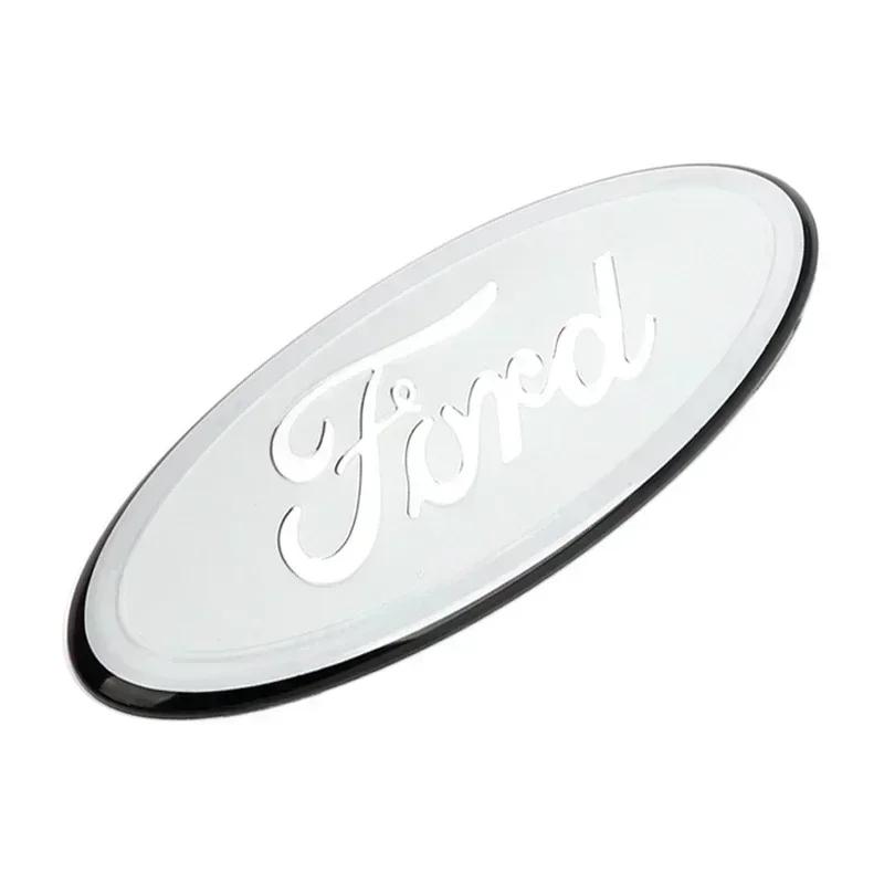 Car Sticker Ford 11.5X4.5cm Car Logo for Ford Fiesta Ranger Mondeo Fusion Escape Kuga Edge Focus Mustang Rear Trunk Emblem Stick