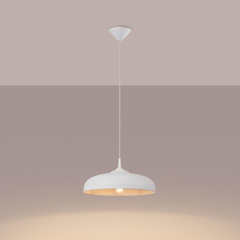 Gina hanging lamp, white