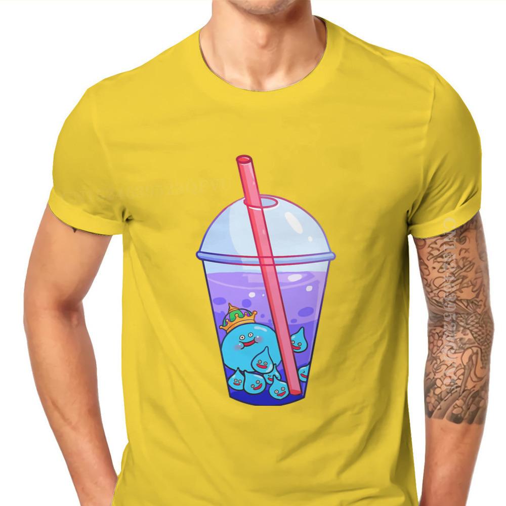 

Slime Tea Graphic Tshirts Dragon Quest Dragonlord Hero Game Printing Tops Casual Unisex T Shirts Male Tee Special Fathers Day 4XL
