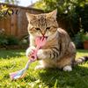 Indoor Outdoor Interactive Toys Pet Molar Teeth Cleaning Fork Toy, Durable Woven Rope Training Macaron for Dogs Colors TPR Chew Toy Gum Massage