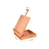 Tabletop Painting Box with Storage Foldable Sketchbox Easel Compact for Students