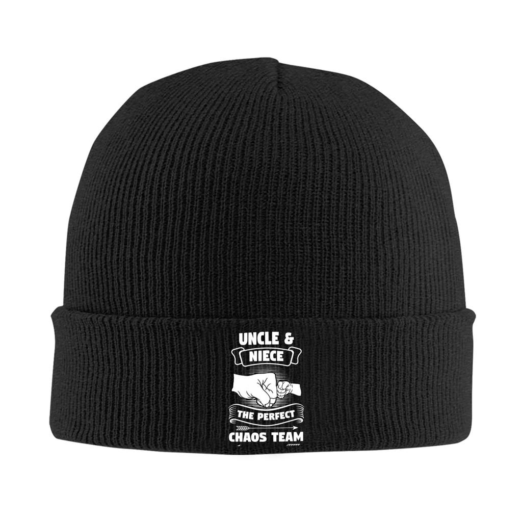 Uncle Godfather Legend Beanie Hats Bonnet Hats Female Male Street Y2K Gym Knitting Hat Spring Design Head Wrap Caps