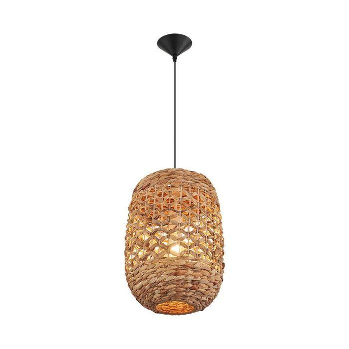 Suspension décorative - BRAYTRON - BV02-00034 - Rotin naturel - 1xE27 - 23W - IP20