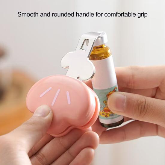 Květinový otvírák na láhve Magnetická spona na tašku Roztomilý magnet na ledničku Otevírá lahvičky s léky Uzávěry Tašky na svačinu Nástroj otvírák na láhve Domácí kuchyňský gadget