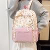 Dog Cartoon Backpack For Teens Large Capacity Nylon Breathable School Bag For Middle School Students