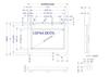 12864 LCD Screen Module Without Font Library, Industrial Grade