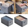 New 7/9 Grids Clothing Storage Box Stackable Clothes Separator Socks Storage Container Organizing Container Home
