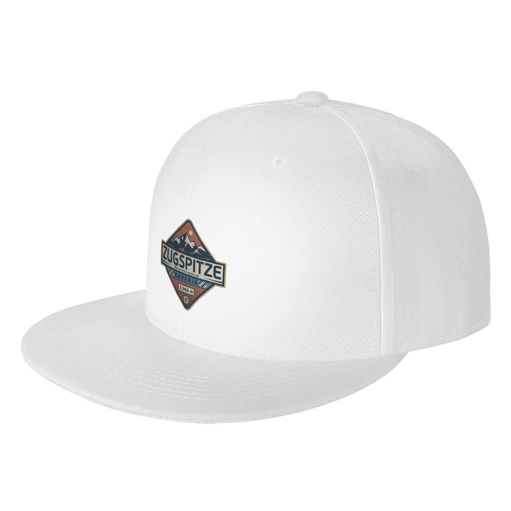 Fashion Zugspitze  Bavaria  GerUnisexy Flat Brim Sun Hat  Everyday Commuting Caps Unisex