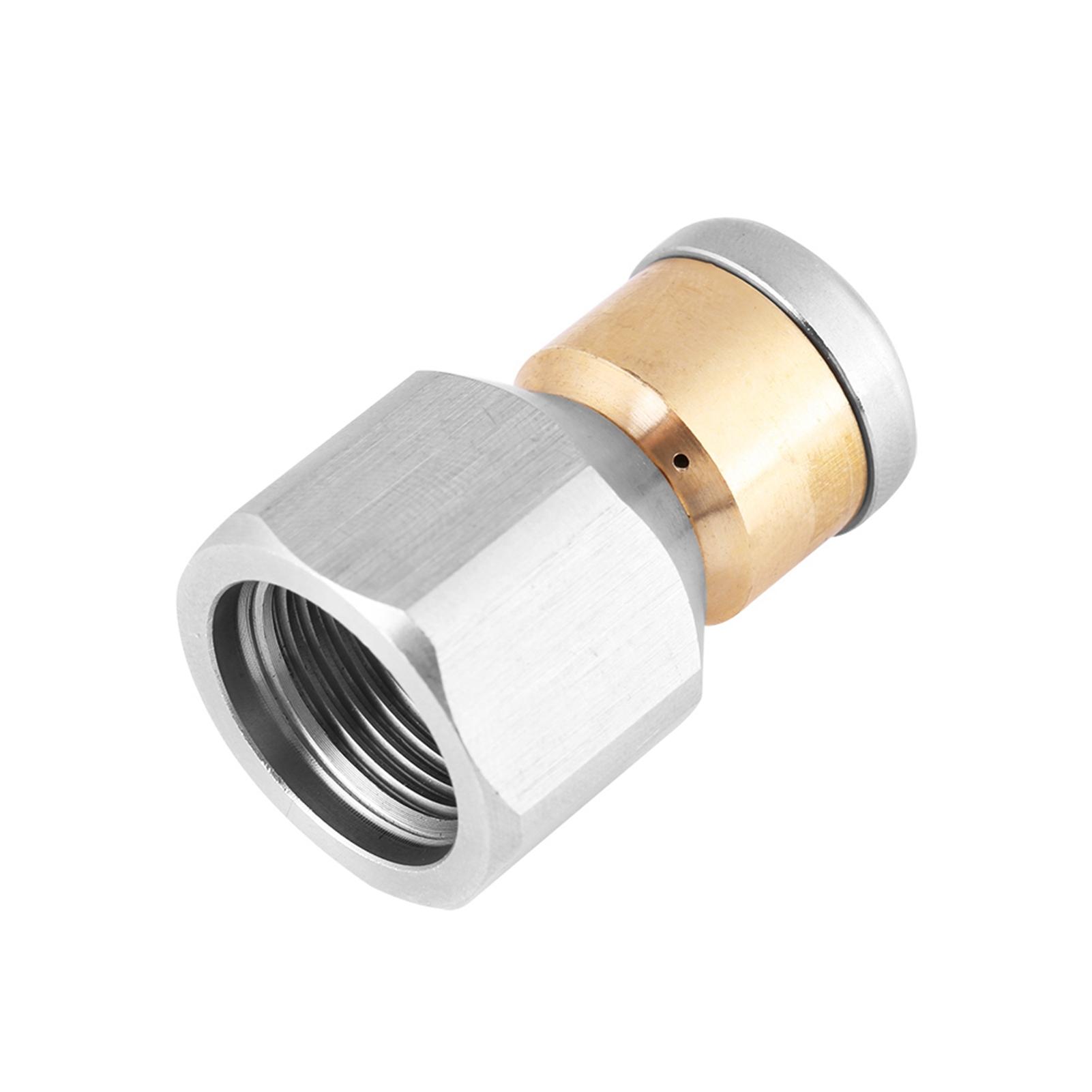 

Stainless Steel SS304 Pressure Sewer Cleaning Pipe Drain Washing Rotary Nozzle 3 8BSP Female