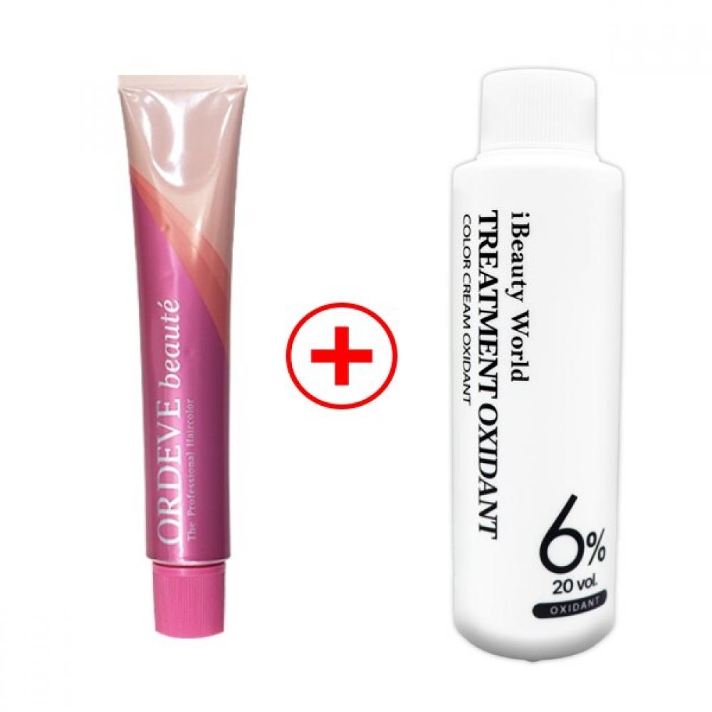 

Краска для волос Milbon Ordeve Beaute 80 г с окислителем B12nb neutral brown