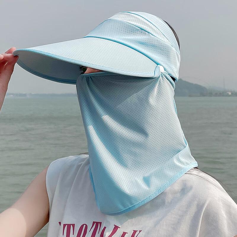 Складная шляпа от солнца Junbie Outdoor с широкими полями и защитой для лица