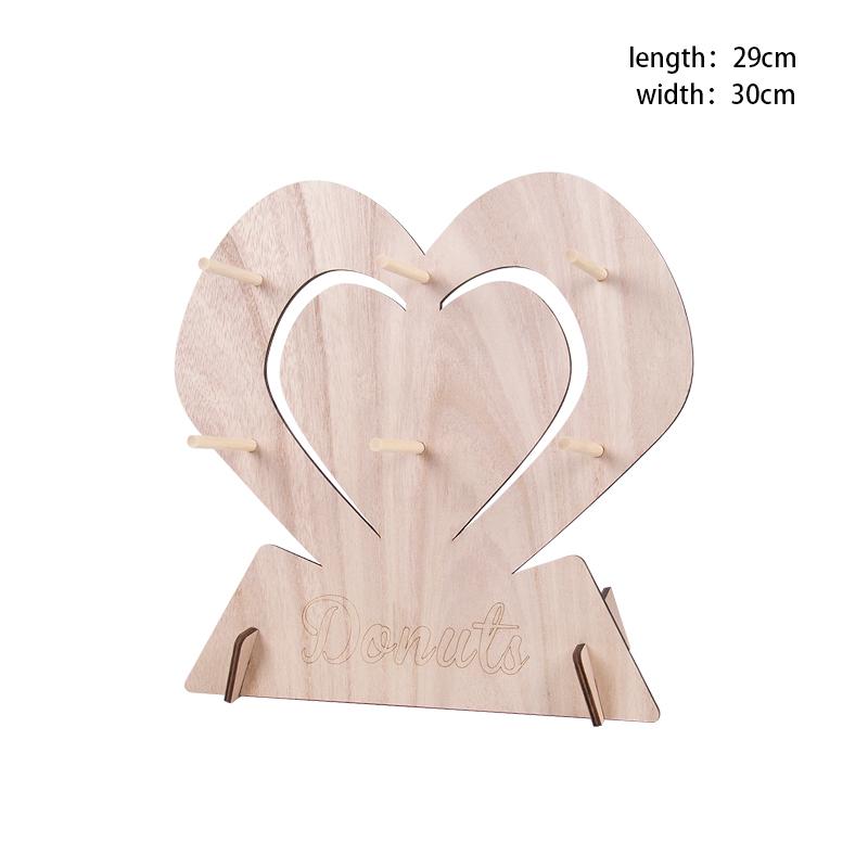 Wooden Donut Wall Donut Holder Donut Boards Stand Wedding Table Decorations Kids Birthday Party Favors Baby Shower Supplies