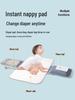 Lightweight Waterproof Portable Baby Changing Pad with Stroller Attachment