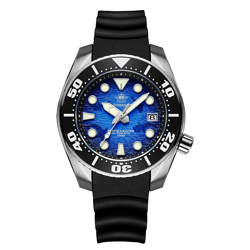 ADDIESDIVE Top brand Men Luxury Watch 200m Waterproof BGW9 Super luminous relogios masculinos Automatic Mechanical Watches