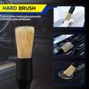 7PCS Car Detailing Brush Kit - Ultra Soft Boars Hair Car Interior Detailing Brushes, Includes 4 Different Brushes, Multi-Use For Cleaning Interior Or