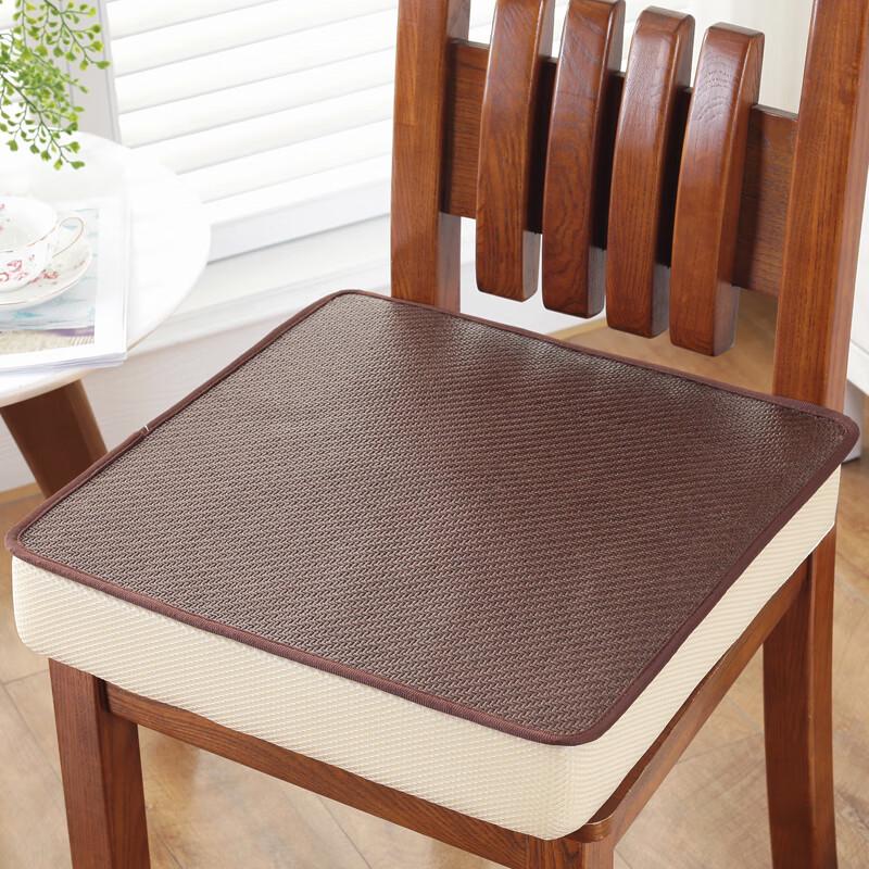 

Потовщена нековзна подушка на стілець з крижаного шовку та ротангу для літа 40x40cm Thickness 10cm