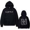 Rapper Drake Iceman Album Merch Hoodie Herren Damen Hip Hop Mode Übergroßer Pullover mit Kapuze Männlich Lässig Vintage Kapuzen-Trainingsanzug