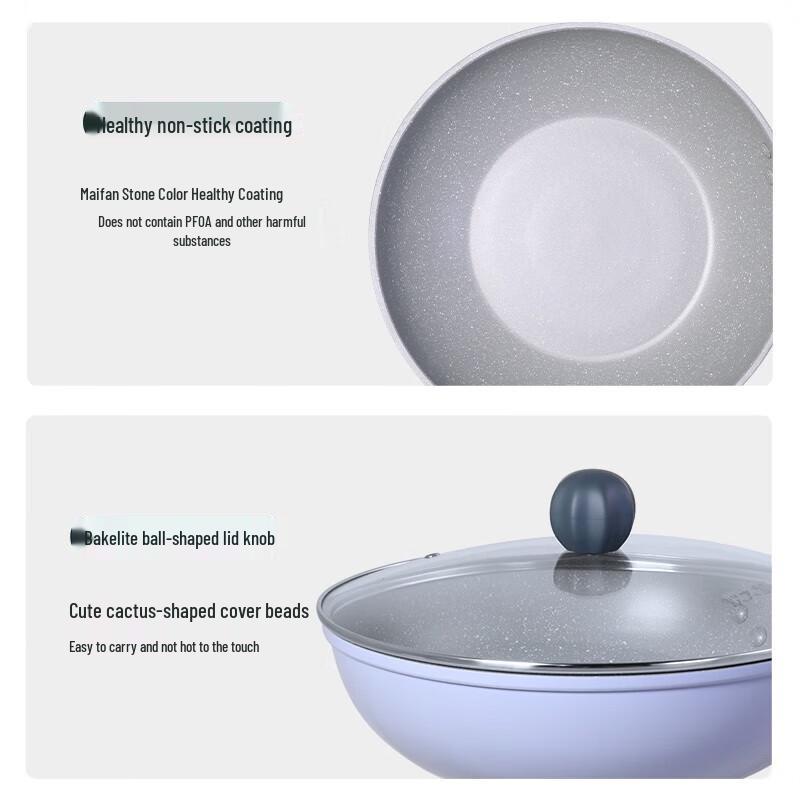 COOKER KING Jian Zi Series Maifan Stone Non-Stick Wok