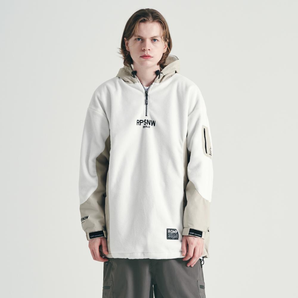 Romp Tf Fleece Anorak (Ivory)