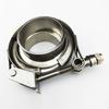 1.5"-5.0"' stainless steel  Quick release V-Band clamp  flat Flange  metal clench  nut  for car Turbo Exhaust Downpipes