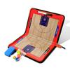 Tactical Magnetic Sports Coaching Board with Zippered Case - Ideal for Soccer and Basketball Diagrams