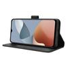 For ZTE Blade A34 Leather Case Wallet Phone Cover Diamond Texture