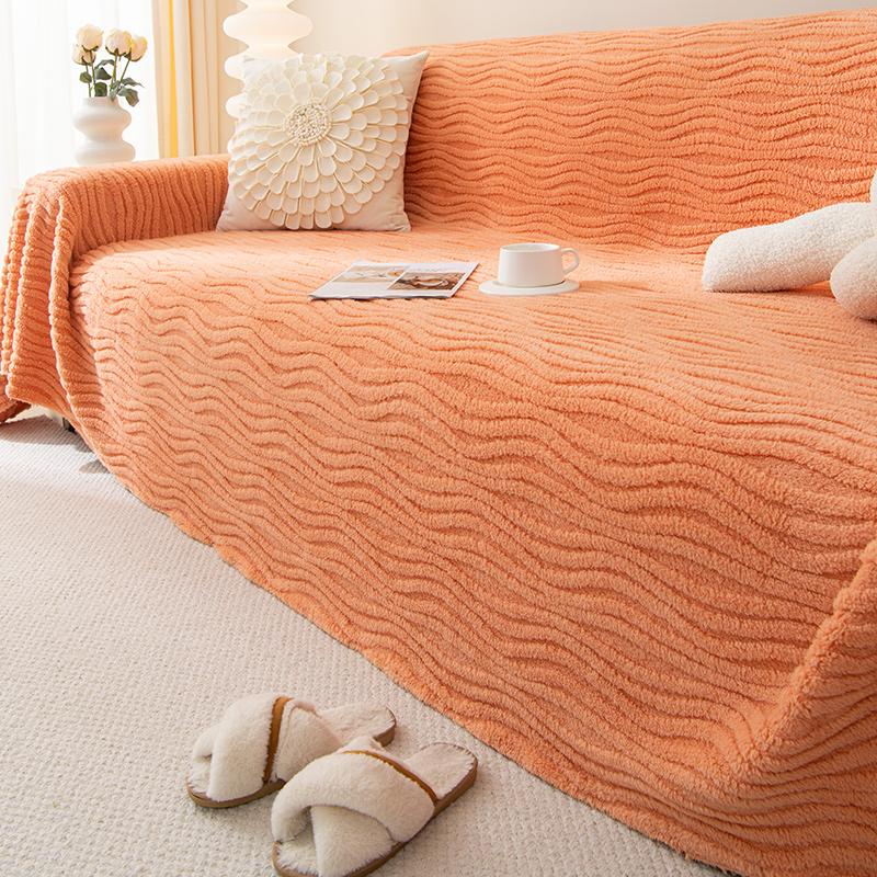 

Плюшевый чехол для дивана, ткань, чехол для подушки дивана, универсальный чехол на четыре сезона, чехол-полотенце, одеяло, высококачественный, зимний, универсальный чехол, чехол 180*130cm