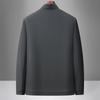2026 Men's Business Casual Stand-up Collar Jacket - Dad Style for Spring, Summer, and Autumn