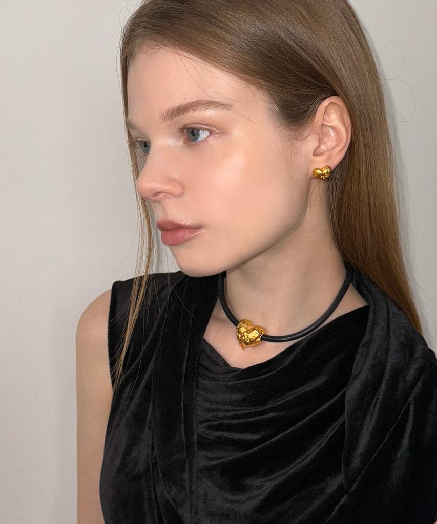 Manig Heart To Love Forever Earrings (Gl)