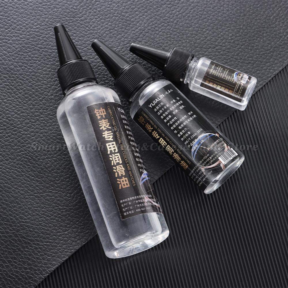 Lubricant Oil for Watch 10ml 50ml 100ml Professional Clock Oil Waterproof Synthetic Oil Maintenance for Watchmaker Accessories
