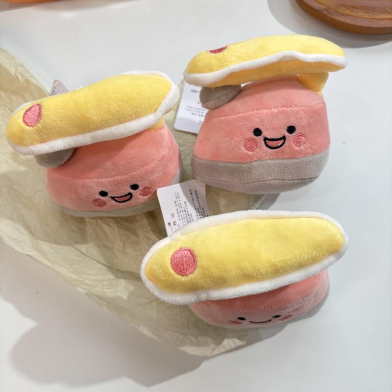 Cartoon Clothes Iron Plush Toy Keychain Cartoon Steam Iron Soft Stuffed Doll Pendant Car Key Ring Backpack Bag Decor Kid Gift