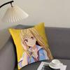 M-Mashiro Shiina Pillowcase Toon Gift Cushion Cover Bedroom Home Sofa Chair Seat Decor Pillow Case