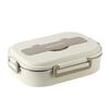 FuMaide 1000ml 3-Compartment 304 Stainless Steel Insulated Lunch Box