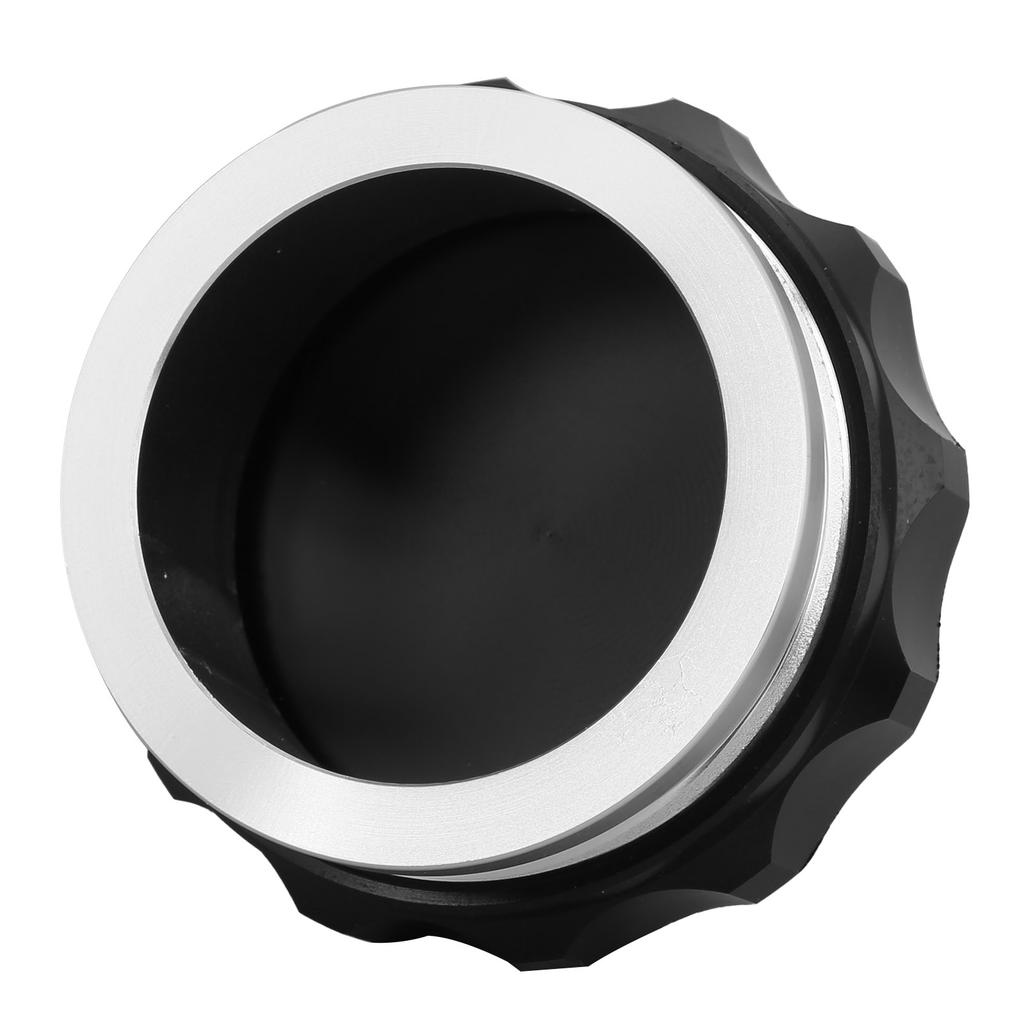 Kraftstoff Wassertank Einfüllstutzen Kappe Kit 1,9 Zoll Innendurchmesser Aluminium Universal für Auto Schwarz