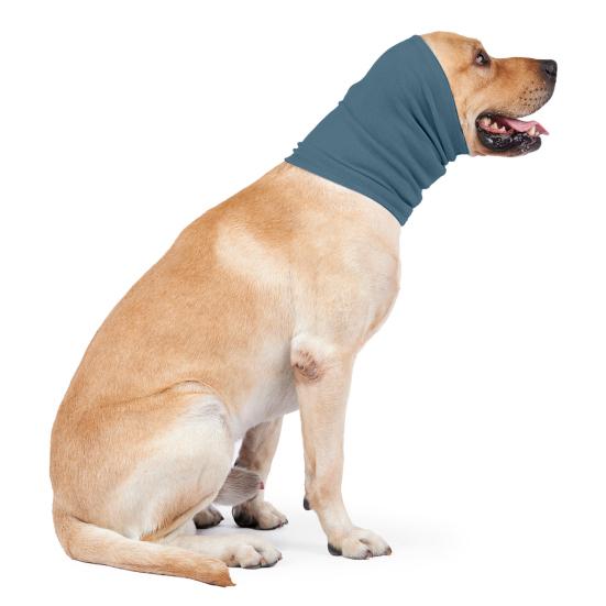 Yousheng Dog Ear Cover Wrap High Elasticity Extra Soft Solid Color Wear Resistant Easy-wearing Anxiety Relief Polyester Noise Protection Pet Dog Neck