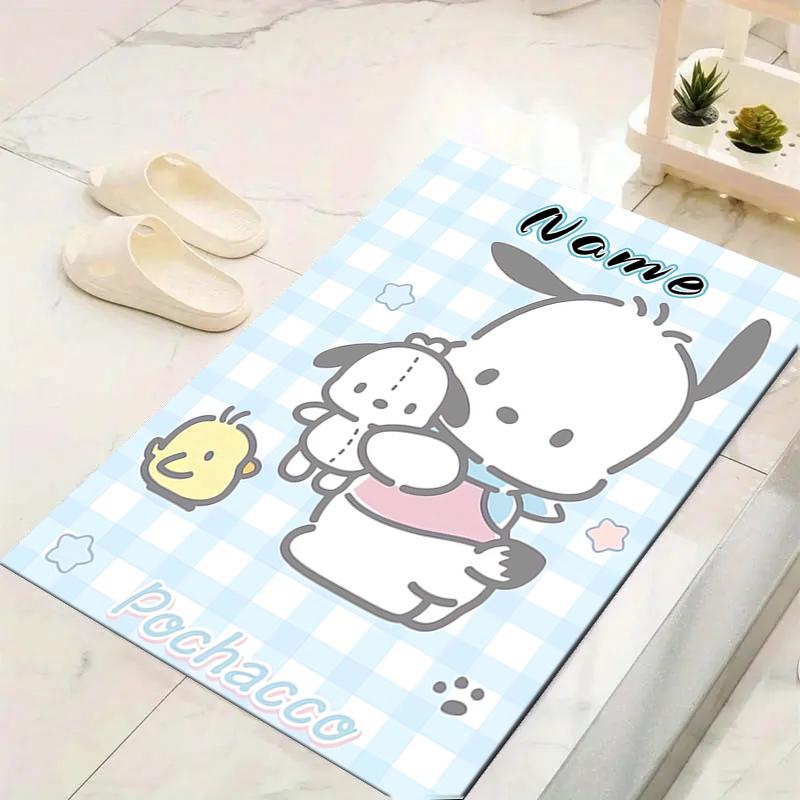 Custom 1Pc Pochacco'S Soft Friends Rug Office Carpet Indoor Outdoor Entrance Doormat Nonslip Soft And Comfortable Living Room D2915288