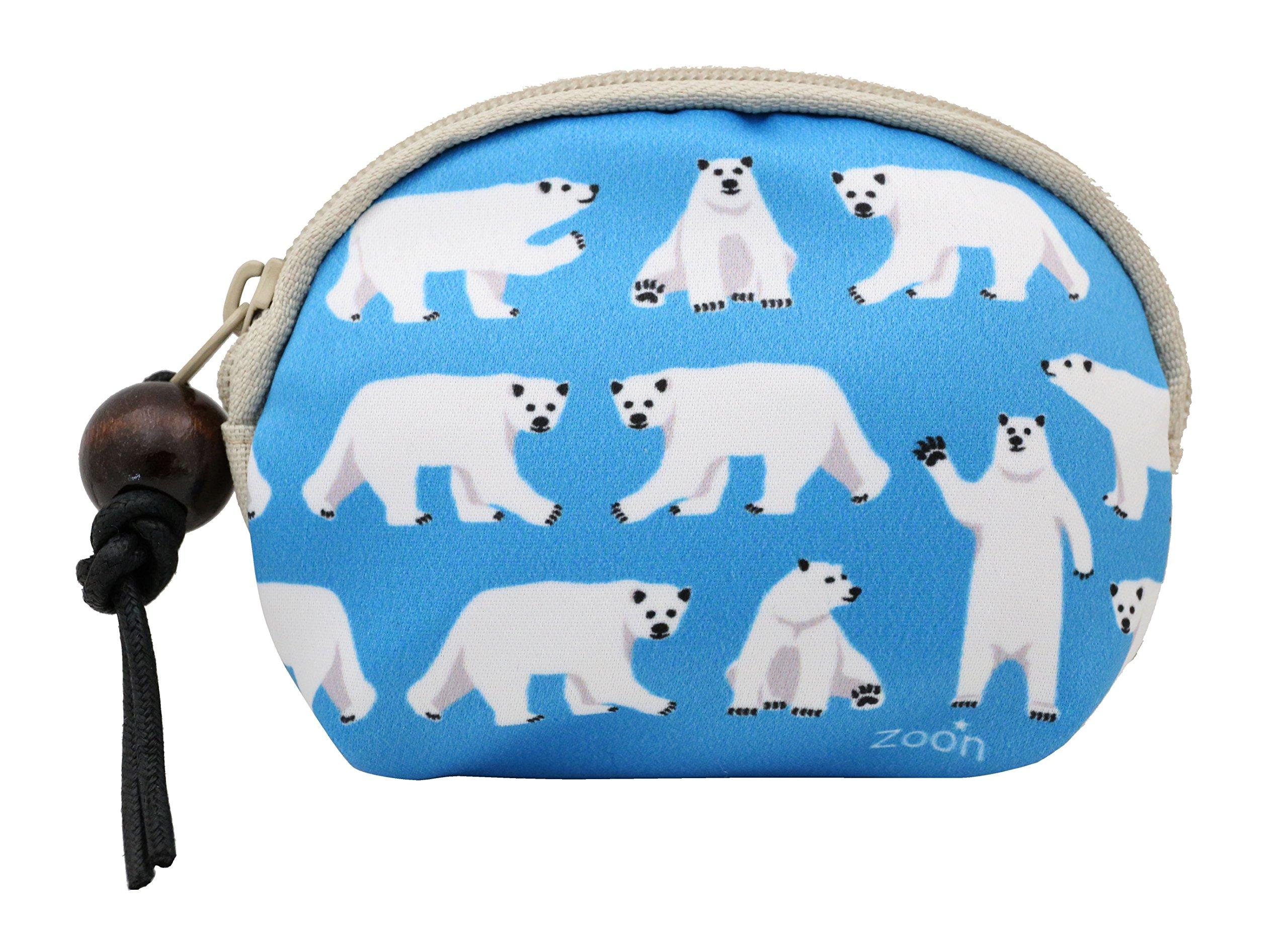 

Mini shell pouch (polar bear)