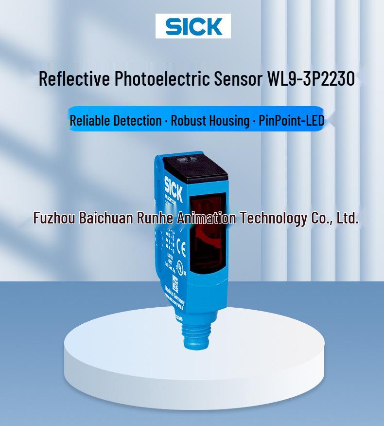 WL9-3P2230 Sick Sensor: New Original Photoelectric Switch (1049059) Available.